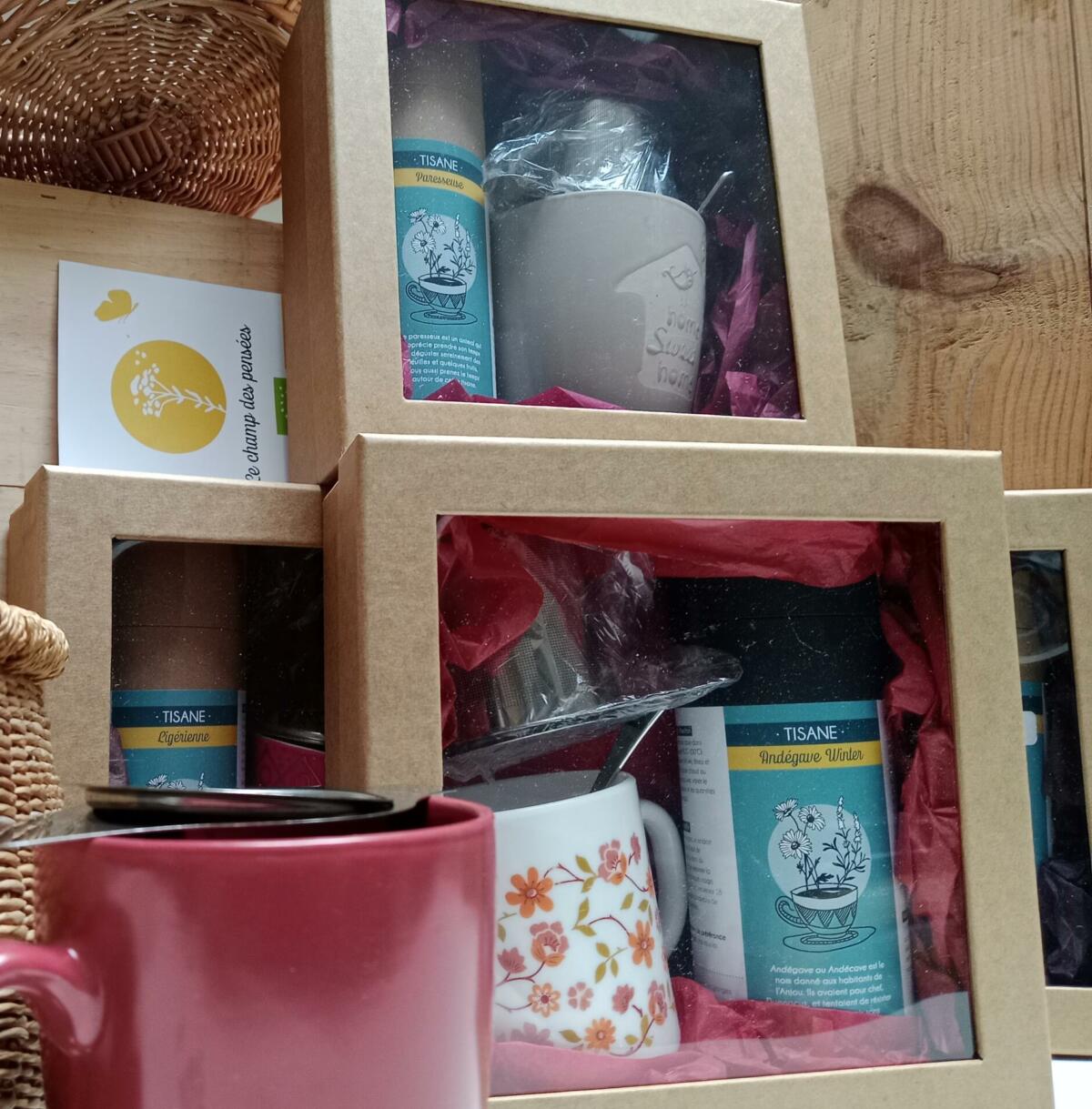coffret tisane et mug